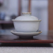 Load image into Gallery viewer, Rustic Pottery Porcelain GaiWan 175cc, Cup 70cc - photo 2