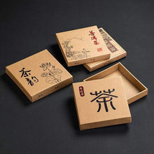Load image into Gallery viewer, Square Cardboard Puerh Tea Cake Storage Box - photo 2