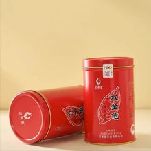 Load image into Gallery viewer, Wuyi Star "Shui Jin Gui - 1 Ji" (Shuijingui - 1st Grade - A7606) Heavy Roasted, 125g/Tin, Wuyi Yancha, Rock / Cliff Oolong Tea - King Tea Mall - photo 8