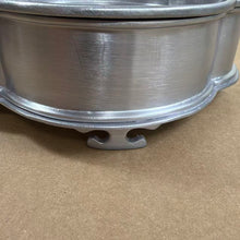 Load image into Gallery viewer, Yan Ji Li "Hai Tang Hua" (Crabapple Blossoms) Handmade Tin Tea Tray / Saucer / Board — Chaozhou Gongfu Teaware - King Tea Mall - photo 3