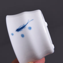 Cargar imagen en el visor de la galería, Dehua White Porcelain Gaiwan 140ml / Strainer / Pitcher 200ml / Tea Cup 60ml, KTM007