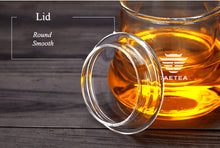 Laden Sie das Bild in den Galerie-Viewer, Dayi Handmade Borosilicate Glass Tea Infuser Cup, 350ml, Gongfu Tea Partner.