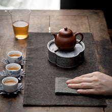 Cargar imagen en el visor de la galería, Tin Tea Tray (Cute) / Saucer / Board, Chaozhou Gongfu Teaware