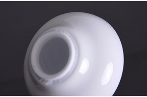 Dehua White Porcelain Gaiwan 140ml / Strainer / Pitcher 200ml / Tea Cup 60ml, KTM007