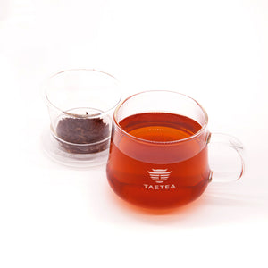 Dayi Handmade Borosilicate Glass Tea Infuser Cup, 350ml, Gongfu Tea Partner.