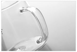 GongDaoBei Glass  Pitcher 300ml / 400ml with Stainless Filter