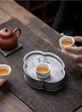 Charger l&#39;image dans la galerie, Tin Tea Tray (Cute) / Saucer / Board, Chaozhou Gongfu Teaware