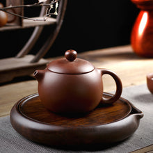 Load image into Gallery viewer, Heavy Bamboo Tray for holding Yixing Teapot or Gaiwan, Saucer, Board