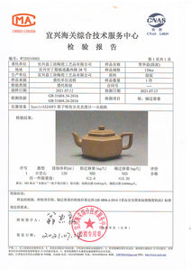 Dayi - Workroom Fully Handmade Yixing "Xue Hua Hu" (Snowflake Pot) Teapot 120ml, Duan Ni