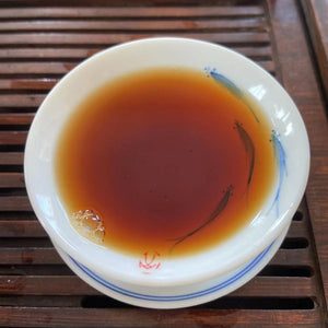 90's Wuzhou "Liu Bao"(Liubao A+ Grade) 850g Loose Leaf Dark Tea, Guangxi Province.