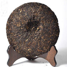 Load image into Gallery viewer, 2010 XiaGuan "Yi Wu Zheng Shan" (Yiwu Right Mountain) Cake 357g Puerh Raw Tea Sheng Cha - King Tea Mall