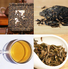 Load image into Gallery viewer, 2011 DaYi "Zhen Cang Fang Zhuan" (Valuable Square Brick ) 100g Puerh Sheng Cha Raw Tea - King Tea Mall