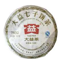 Load image into Gallery viewer, 2012 DaYi "7532" Cake 357g Puerh Sheng Cha Raw Tea - King Tea Mall