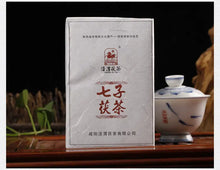 Load image into Gallery viewer, 2017 / 2018 JingWei Fu Tea Qi Zi Fu Cha Brick 357g Dark Tea, Shaanxi - photo 3