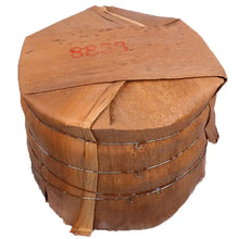 Load image into Gallery viewer, Traditional Chinese puerh tea cake stack wrapped in bamboo leaf with red 8853 label