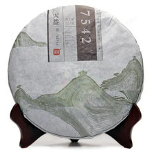 Load image into Gallery viewer, 2013 DaYi "7542" Cake 357g Puerh Sheng Cha Raw Tea (New Ver.) - King Tea Mall