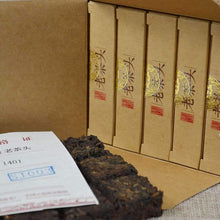 Load image into Gallery viewer, 2014 DaYi "Lao Cha Tou" (Old Tea Head) Brick 100g Puerh Shou Cha Ripe Tea - King Tea Mall