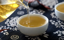 Load image into Gallery viewer, 2017 XiaGuan "Da Bai Cai" (Big Cabbage 3 Stars) Cake 357g Puerh Raw Tea Sheng Cha - King Tea Mall
