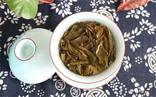 Load image into Gallery viewer, 2017 XiaGuan "Da Bai Cai" (Big Cabbage 3 Stars) Cake 357g Puerh Raw Tea Sheng Cha - King Tea Mall