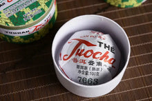 Load image into Gallery viewer, 2018 XiaGuan "Xiao Fa Tuo 7663 " 100g Puerh Shou Cha Ripe Tea - King Tea Mall