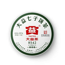 Load image into Gallery viewer, 2019 DaYi 8542 Cake 1st Batch 357g Puerh Sheng Cha Raw Tea
