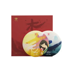 Load image into Gallery viewer, 2019 Dayi Mu Lan (Mulan) Puerh Sheng Cha Raw Tea Cake 200g + Shou Cha Ripe Tea C