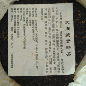 2004 TianXiang "Chun Ya" (Yiwu - Wild Spring Bud) Cake 357g Puerh Sheng Cha Raw Tea