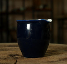 Load image into Gallery viewer, Ocean Blue Glaze &quot;GongDaoBei&quot; Ceramic Pitcher, 150cc, Strainer / Filter