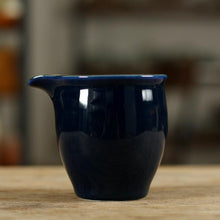 將圖片載入圖庫檢視器 Ocean Blue Glaze &quot;GongDaoBei&quot; Ceramic Pitcher, 150cc, Strainer / Filter