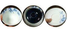 Carica l&#39;immagine nel visualizzatore di Gallery, Ocean Blue Glaze Ceramic Gaiwan 200cc, 2 Patterns