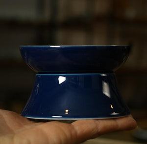 Ocean Blue Glaze Ceramic Strainer / Filter, "GongDaoBei" Ceramic Pitcher, 150cc,