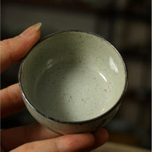 將圖片載入圖庫檢視器 Rustic  Porcelain, 2 Kinds of Tea Cups, 70cc*4pcs, &quot;Tian Yuan Si Se&quot;/ &quot;Mei Lan Zhu Ju&quot;