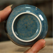 Load image into Gallery viewer, Blue Gold Glaze Porcelain, Tea Cup, 4 Variations, 35-90cc,