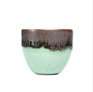 "Lang Yao" Kiln, Fancy Rust Glaze Porcelain, Tea Cup, 3 Variations, 60cc,