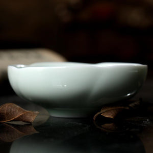 Celadon Porcelain, Lotus Tea Cup, 40cc