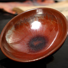 Carica l&#39;immagine nel visualizzatore di Gallery, Tenmoku Fancy Rust Glaze Porcelain, Tea Cup, 60cc