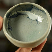 Carica l&#39;immagine nel visualizzatore di Gallery, &quot;Ru Yao&quot; Kiln Running Glaze Porcelain, Tea Cup, 90cc, - King Tea Mall