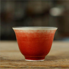 Carica l&#39;immagine nel visualizzatore di Gallery, &quot;Ji Hong&quot; Rain Red Glaze Porcelain, Tea Cup - King Tea Mall