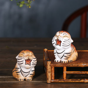 "Tiger" Tea Pet, for Zodiac Tiger Year, Zi Sha Production.