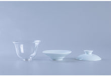 將圖片載入圖庫檢視器 Porcelain + Glass Gaiwan 120ml - King Tea Mall