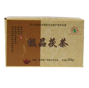 2011 XiangYi FuCha "Ji Pin" (Premium) Brick 200g Dark Tea Hunan - King Tea Mall