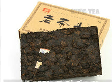 Cargar imagen en el visor de la galería, 2008 DaYi &quot;Lao Cha Tou&quot; (Old Tea Head) Brick 250g Puerh Shou Cha Ripe Tea - King Tea Mall