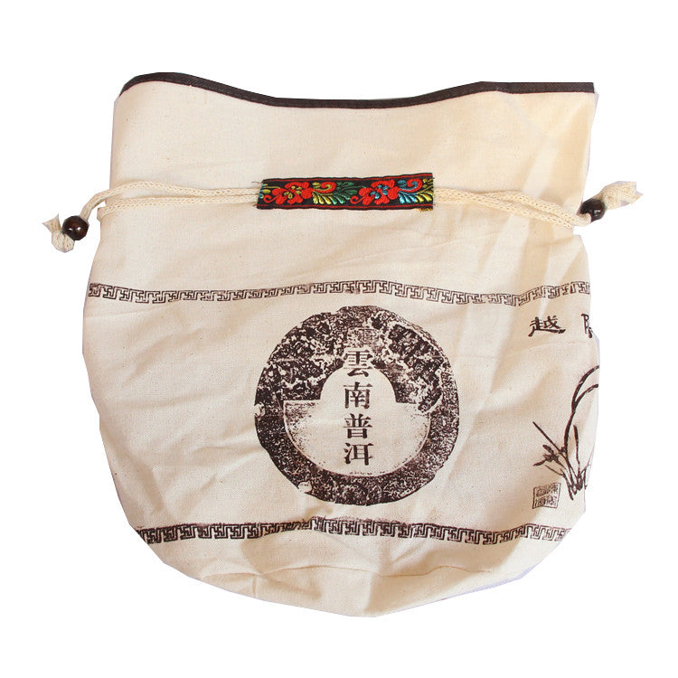 Cotton Bag Package For Storage of Puer Tea or White Tea Cake - King Tea Mall