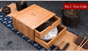 Bamboo Tea Stock Box / Board 3 Varied Sizes - King Tea Mall