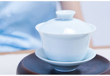 Carica l&#39;immagine nel visualizzatore di Gallery, Celadon Porcelain Gaiwan for Chinese Gongfu Tea - King Tea Mall