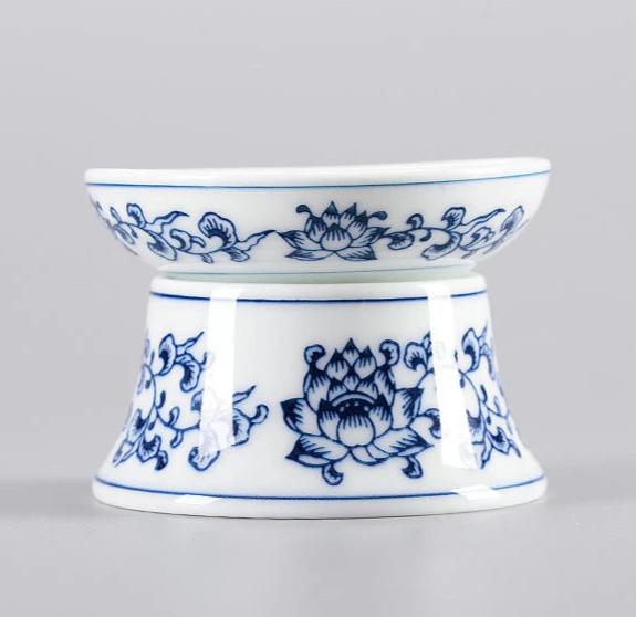 Porcelain Tea Strainer Filter  D8.6 * H6 cm - King Tea Mall