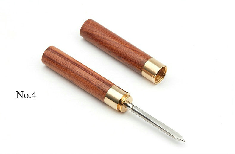 Tea Needle / Knife, Wood Handle, Stainless Steel - King Tea Mall