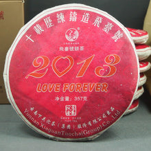 Load image into Gallery viewer, 2013 XiaGuan &quot;Fei Tai Hao&quot; (LOVE FOREVER - Paper Tong Version) Cake 357g Puerh Sheng Cha Raw Tea - King Tea Mall