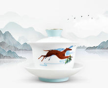 Load image into Gallery viewer, Dayi Official &quot;Wang Shi&quot; (Zodiac Dog Year) Gaiwan around 150ml D9.5*H6cm - King Tea Mall