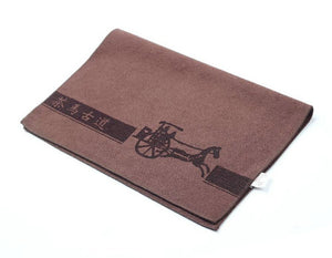 Tea Towel Napkin Brown L39cm * W30cm* Thickness 0.25cm - King Tea Mall